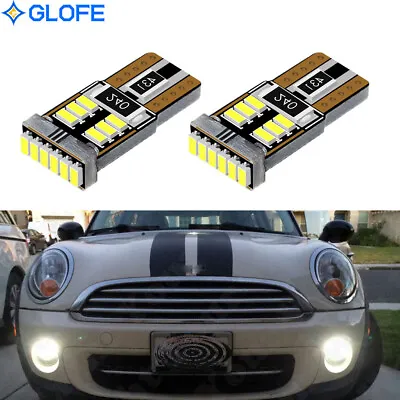 2X For Mini Cooper R56 Clubman R55 White 2825 W5W LED Parking Driving Light Bulb • $10.97