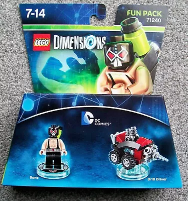 £8.99 • Buy Lego Dimensions DC Comics Bane & Drill Driver BNIB - 71240 - Retired Dec 2017