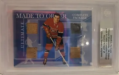 2004-05 ITG Ult Memorabilia Made To Order Complete Package Maurice Richard 1/1 • $992.75