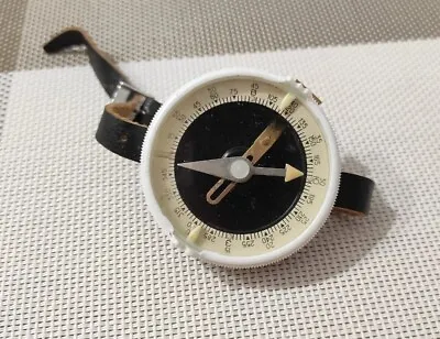 Compass Vintage USSR Soviet Travelling Hand Wrist Compass Adrianov Tourist • $15