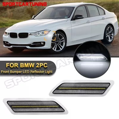 Bumper Reflector Side Marker Front Left Right For 2012-2015 BMW 3er 328i F30 F31 • $35.99