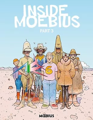 Inside Moebius 3 Hardcover By Giraud Jean New Sealed  Mint • $24