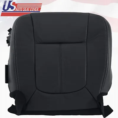 2011 - 2016 Ford F250 Lariat  Driver Bottom Perforated Leather Seat Cover Black  • $101.33