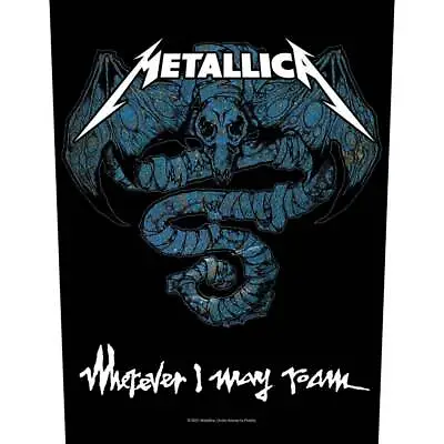 Metallica - Wherever I May Roam - Back Patch - Brand New - Music Bp1202 • $13.95