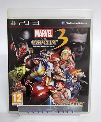 Marvel Vs Capcom 3: Fate Of Two Worlds Sony Playstation PS3 Game FREE P&P • £9.99