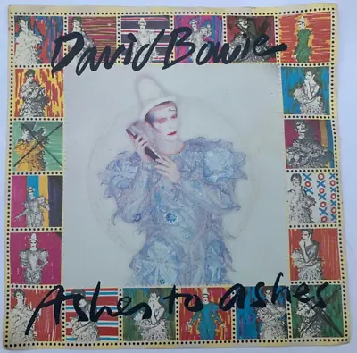 David Bowie Ashes To Ashes 7  Vinyl In Picture Sleeve 1980 • £5