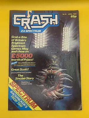 Crash Micro Games Action Magazine Rare 1980s Spectrum • £14