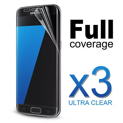 3Pcs HYDROGEL FULL Coverage Clear Screen Protector For Samsung Galaxy S7 Edge • $4.95