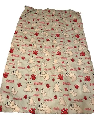 Coca Cola Vintage Twin 90’s Comforter Polar • $89.78