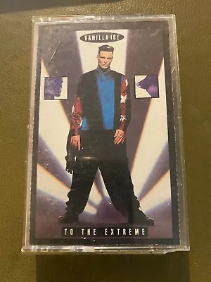 Vanilla Ice *To The Extreme *cassette Tape *VG+/VG+ *1990 *SBK *K4-95325 *RAP • $5