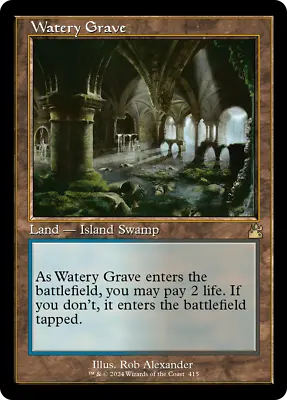  Watery Grave (Retro) Ravnica Remastered ​​Near Mint • $28.70
