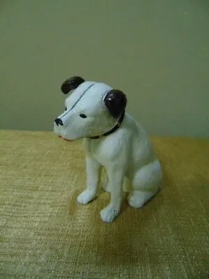 Jack Russell RC Nipper Dog Cast Iron Coin Bank 4  Figure Terrier • $32.99