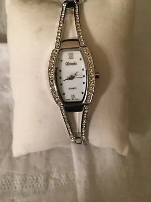 Xanadu Silver Tone Crystal Watch - Womens Watch - New • $7.99