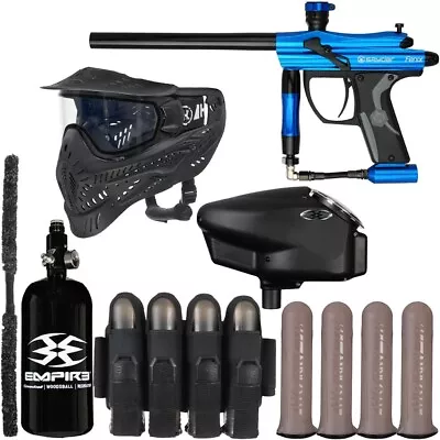 Kingman Spyder Fenix Vendetta Paintball Gun Package Kit - (Gloss Blue) • $354.74