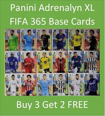 2022 FIFA 365 Adrenalyn XL Base Cards - Buy 3 Get 2 FREE - Ronaldo Messi Mbappe • $3.99