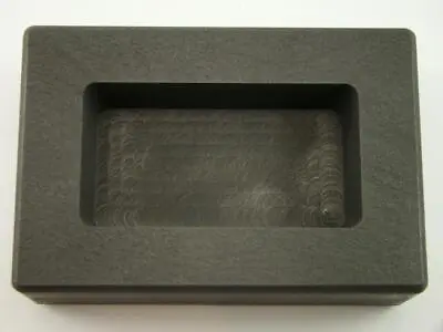 10 Oz Silver Bar High Density Graphite Ingot Mold Loaf Style Rectangle (B32) Ag • $49.95