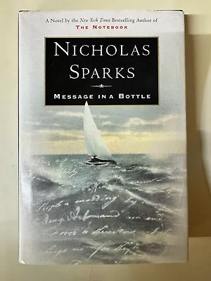 Message In A Bottle By Nicholas Sparks (2003 Hardcover) • $9.99