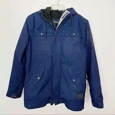 O'Neill Navy Winter Ski Snowboarding Jacket Coat Medium Waterproof Breathable • $94.50