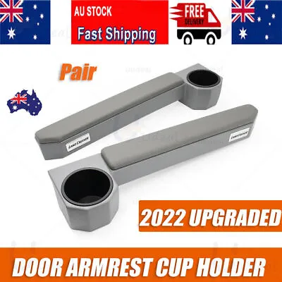 Magnet Door Armrest Cup Holder For Land Cruiser 70 76 79 Series Hj75 Hzj75 • $112.49