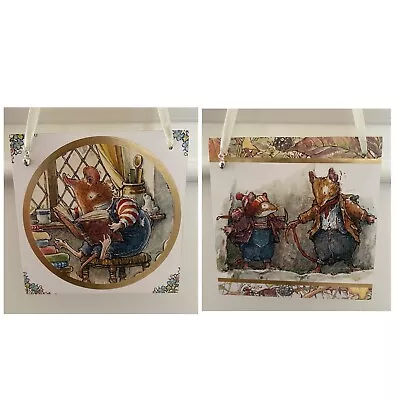 Brambly Hedge Decorative Hanging Wooden Plaques/ Children's Decor/Special Gift • £6.50