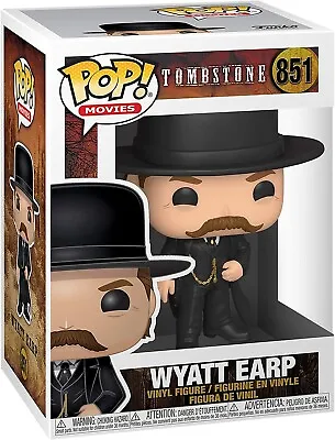 Funko Pop Tombstone Wyatt Earp Figure W/ Protector • $25