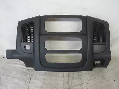 02-05 Ram Climate Control Radio Trim Center Dash Bezel GRAPHITE ~  024 04 15 24 • $120