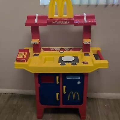 McDonalds Drive Thru Kitchen Playset Vintage Restaurant Play Toy Set Pretend  • $199.99