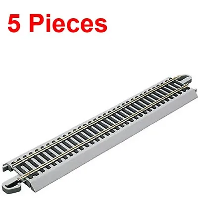 $19.94 • Buy NEW Bachmann 9  Staight Nickel Silver E-Z Train Track (5 Pieces) HO Scale BAC...