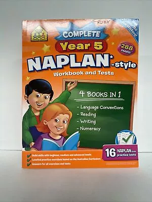 Naplan Year 5 Workbook & Tests • $15