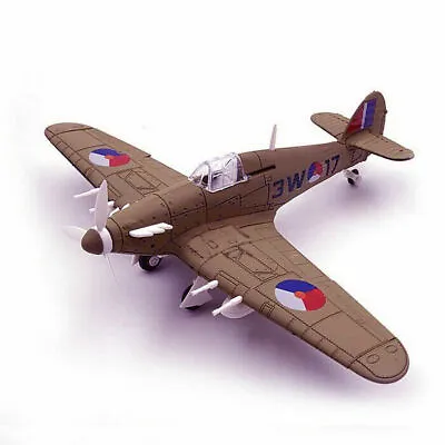 1:48 Scale British Hurricane Fighter Aircraft Assemble Toy Model Kit 1PCS • £3.95