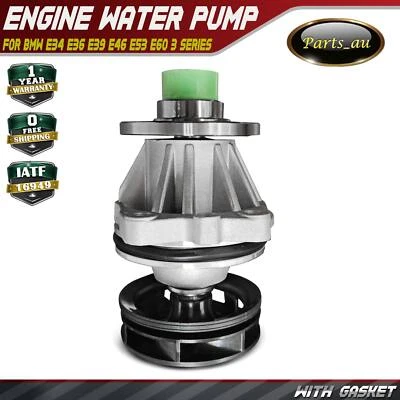 $38.99 • Buy Water Pump For BMW E34 E36 E39 E46 E53 E60 E83 320i 323i 325i 520i 525i X3 X5