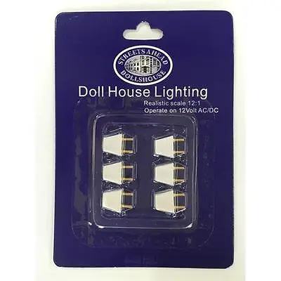 £6.49 • Buy 6 X Standard 12v Dolls House Lighting Plugs DE054