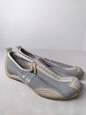 Merrell Womens Size 6 Barrado Performance Shoes Flint Stone Zip & Slip Athletic • $34.99