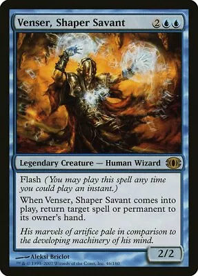 Venser Shaper Savant Future Sight PLD Blue Rare MAGIC MTG CARD ABUGames • $3.69