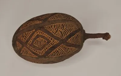 Aboriginal Boab Etched Nut Very Decorative  • $46