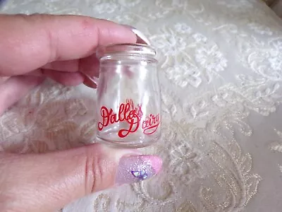 VTG Mini Dallas Dairy Milk Bottle • $10