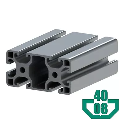 40x80-08 Aluminum T-Slot Profile-8mm T-Slot-60  Long (4) Pack • $315.12