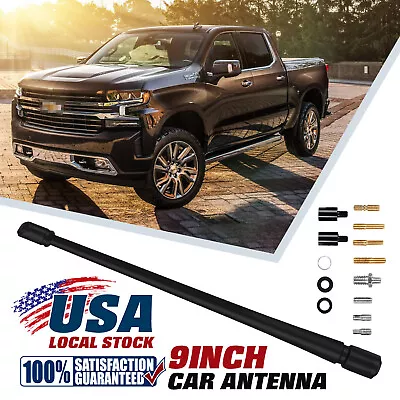 9inch Black OEM Car Radio Antenna Rubber&Steel For Dodge Ram 1500 2009-2023 • $11.89