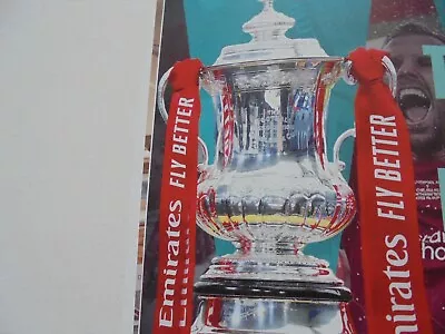 BOTH 2024 FA CUP SEMI-FINAL PROGRAMMES - MAN CITY V CHELSEA & MAN UTD V COVENTRY • £14.99