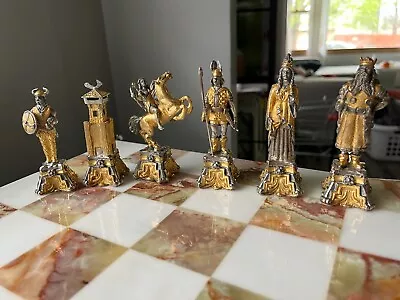 Piero Benzoni Viking Chess Set • $4500