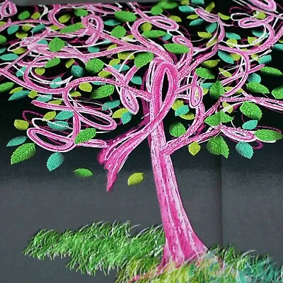 Tree Of Life 100% Cotton Fabric Panel Smartscrubs • £5.50