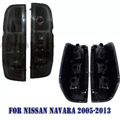 For Nissan Frontier Navara D40 2005-13 Tail Light Rear Lamp Black Smoke Lens • $103.68