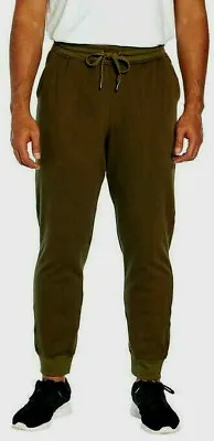 Orvis Men's LUXE Fleece Jogger Olive Green Size XL • $41.42