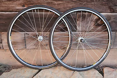 Mavic Open Pro Shimano Ultegra 6600 Wheelset 32H Black Clincher • $249.99