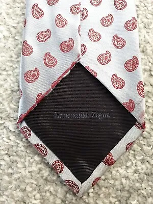 £4 • Buy Ermenegildo Zegna Silk Tie 9cm Width