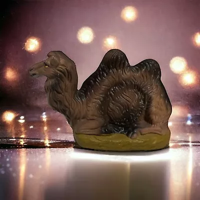 $15 • Buy Vintage Japan Christmas Nativity Hand Painted Sitting Camel Figurine 3 H