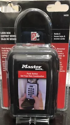 Master Lock 5422D Combination Push Button Portable Key Safe (B10) • $35