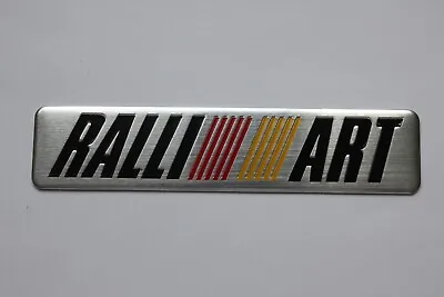 Mitsubishi Ralliart Badge Emblem For EVO GTO FTO Pajero 3000GT Magna ASX Galant • $9.67