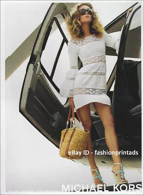 Woman's ANKLES Feet LEGS 1-Page Magazine Clipping - MICHAEL KORS Erin Wasson • $8