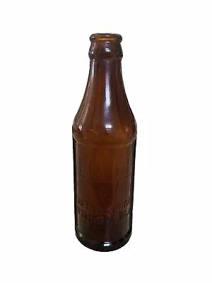 Antique Vintage Upside Down CERTO Brown Glass Medicine Bottle • $19.99